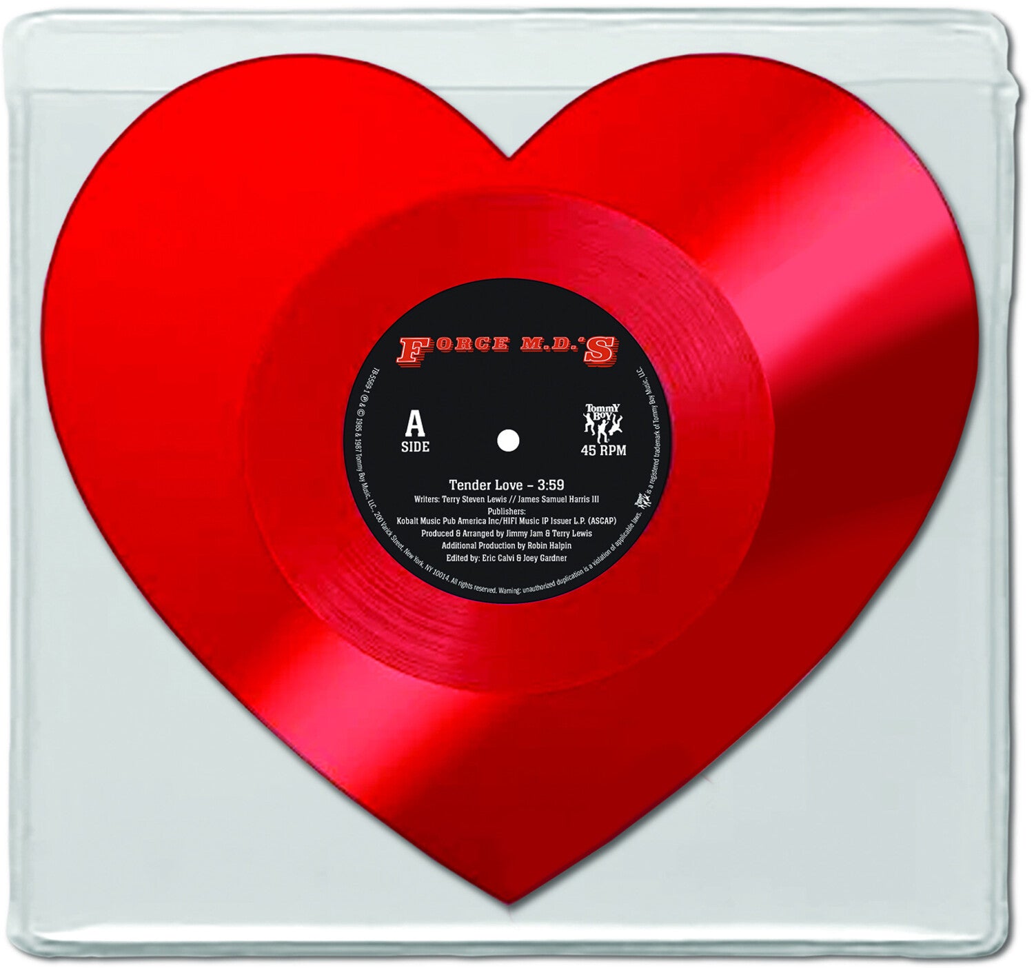 Force M.D.'s - Tender Love/Love Is a House (Red Vinyl)