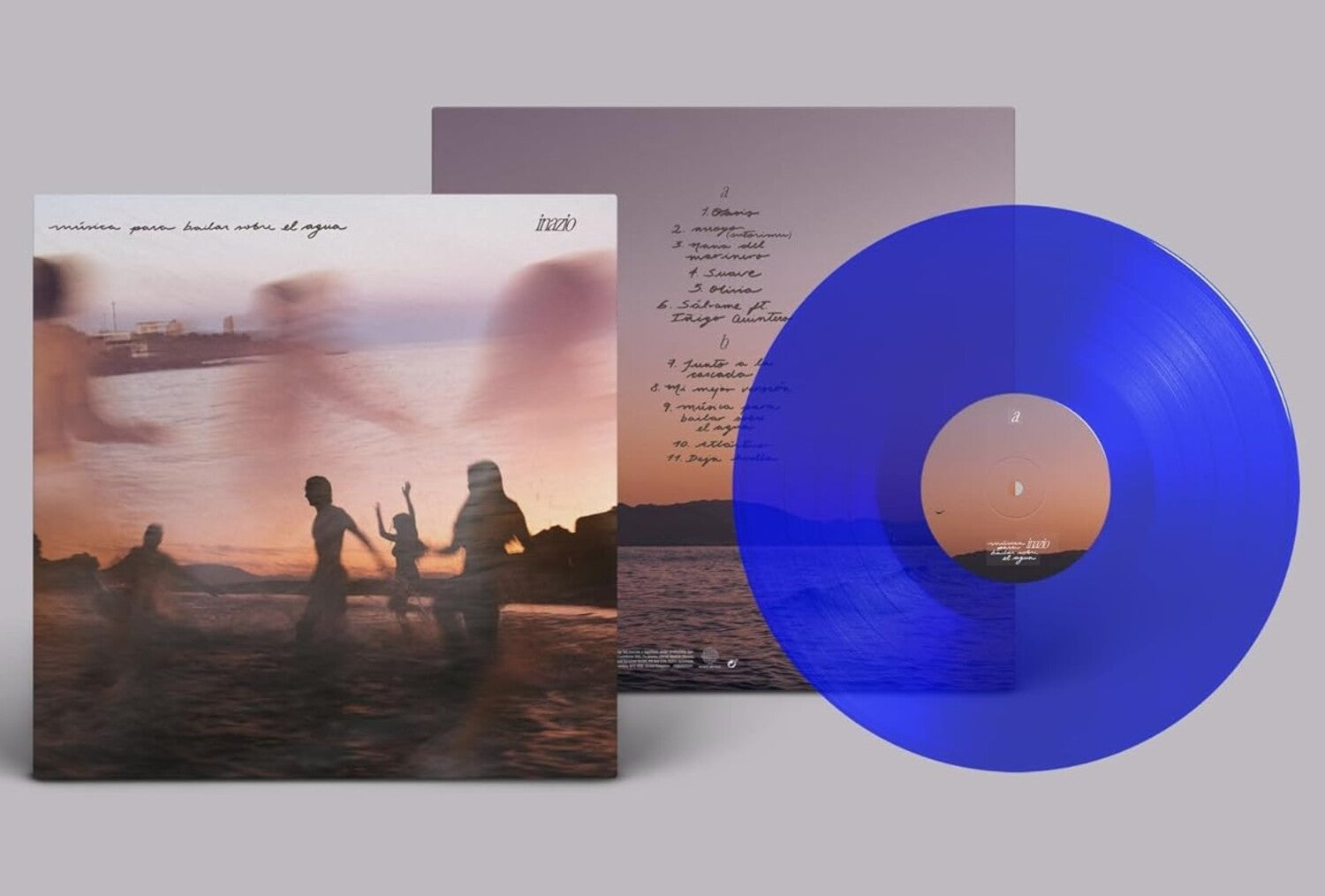 Inazio - Musica Para Bailar Sobre El Agua (Blue Vinyl)