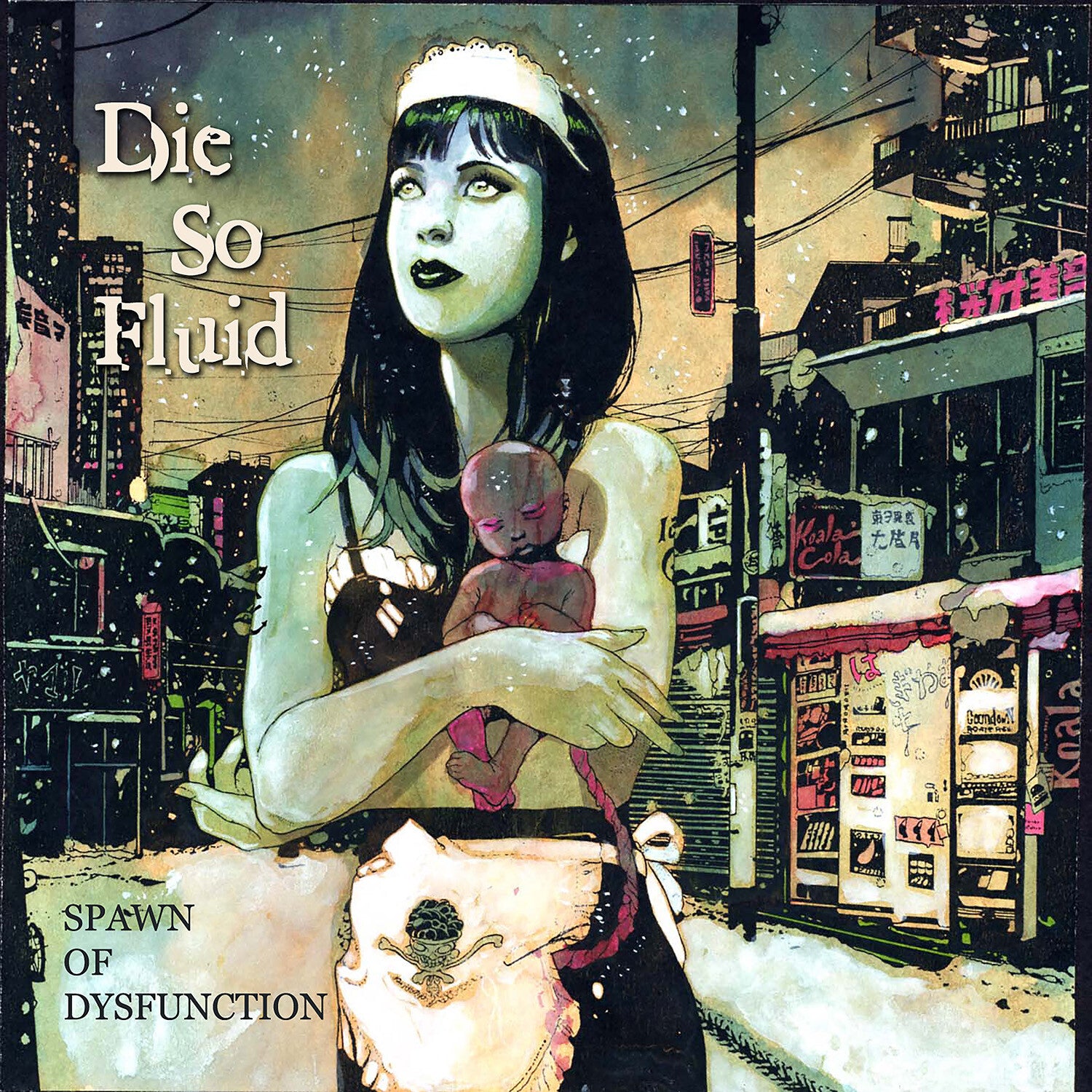 Die So Fluid - Spawn of Dysfunction - Tan/Smoke (Smoke Vinyl)