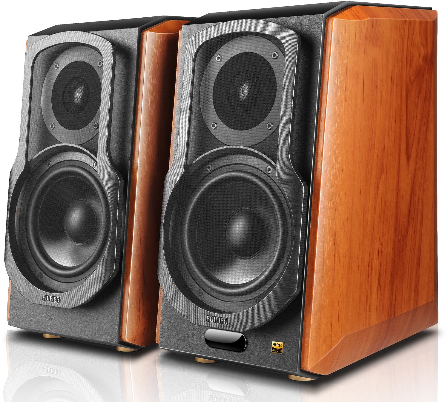 Edifier S1000W Bluetooth - WiFi Wireless Hi-Fi Bookshelf Speakers Hi-Res Audio 120 Watts