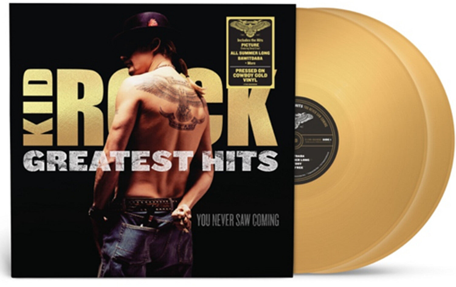 Kid Rock - Greatest Hits You Never Saw Coming (Gold Vinyl)