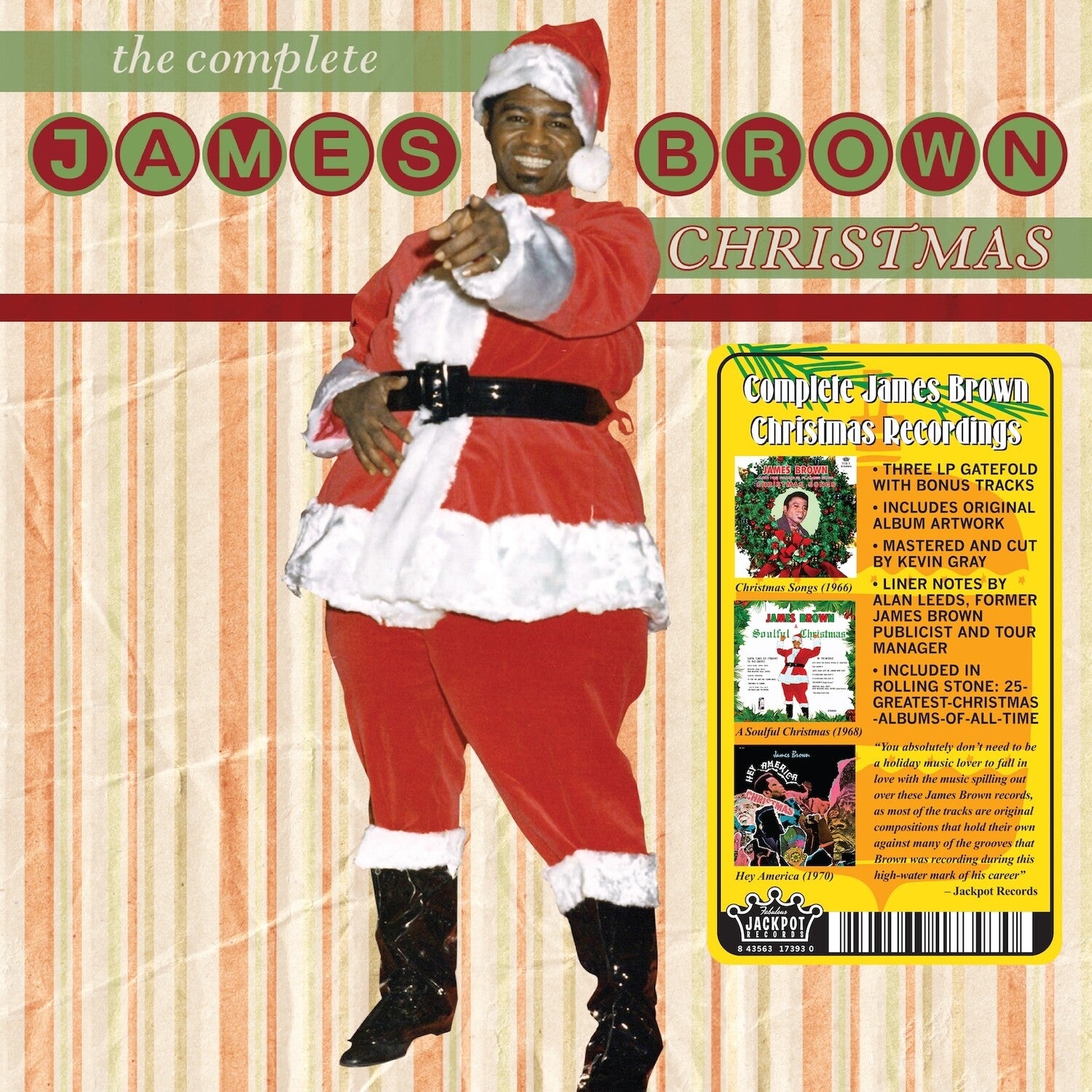 James Brown - The Complete James Brown Christmas 3xLP