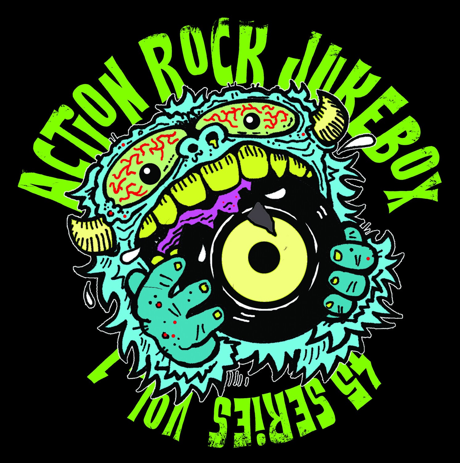 Various Artists - Action Rock Jukebox 45 Series 1