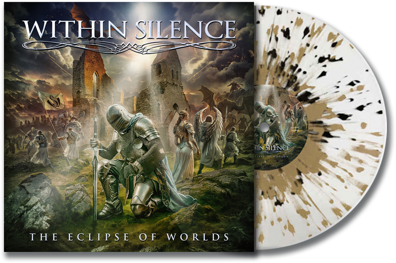 Within Silence - The Eclipse of Worlds (Gold Vinyl)