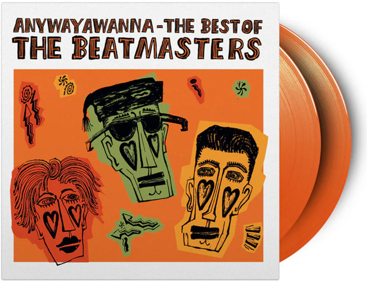 Beat Masters - Anywayawanna: The Best Of - Limited 180 2xLP (Orange Vinyl)