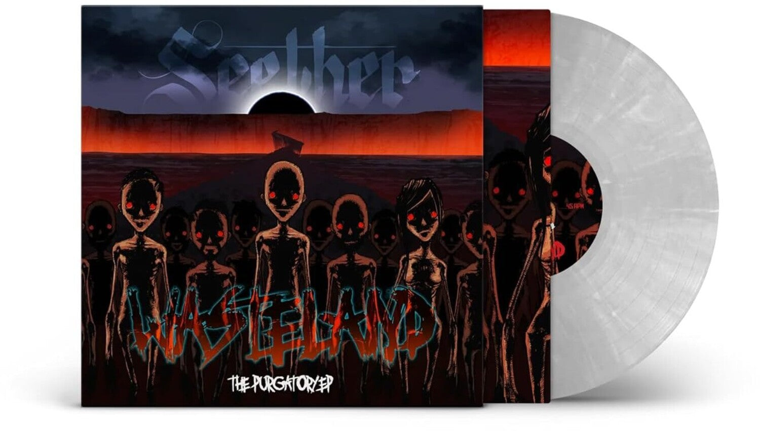 Seether - Wasteland: The Purgatory [Clear/Smoky White Swirl 12 EP] (Clear Vinyl)