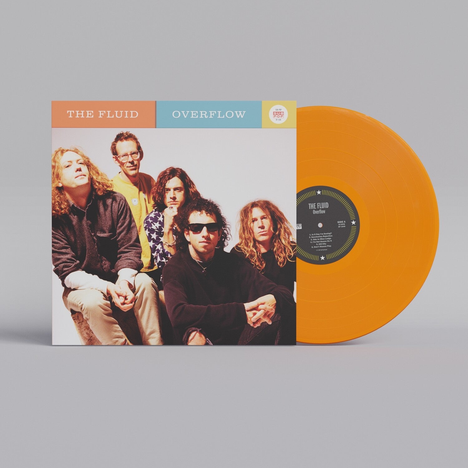 Fluid - Overflow (Orange Vinyl)