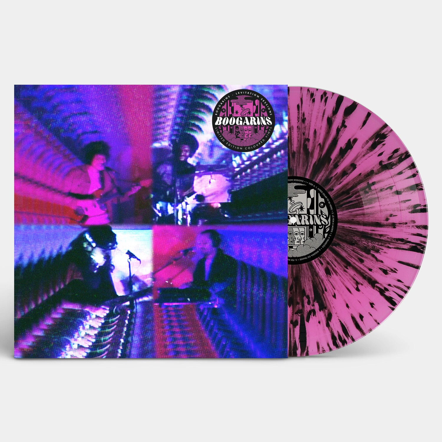 Boogarins - Levitation Sessions (Polucao Noturna Splatter Vinyl)