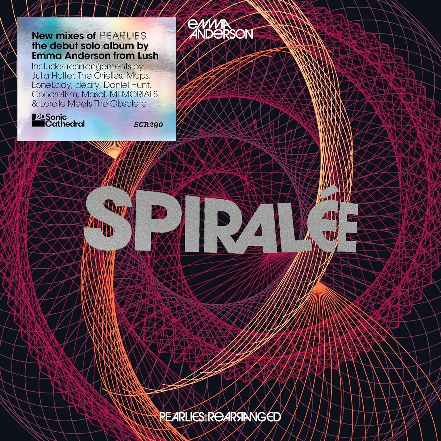 Emma Anderson - Spiralee: Pearlies Rearranged - Violet & Green Galaxy Colored Vinyl (White Vinyl)