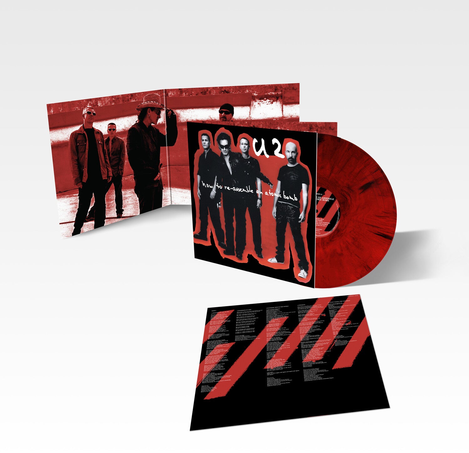 U2 - How To Re-Assemble An Atomic Bomb (Red Vinyl)