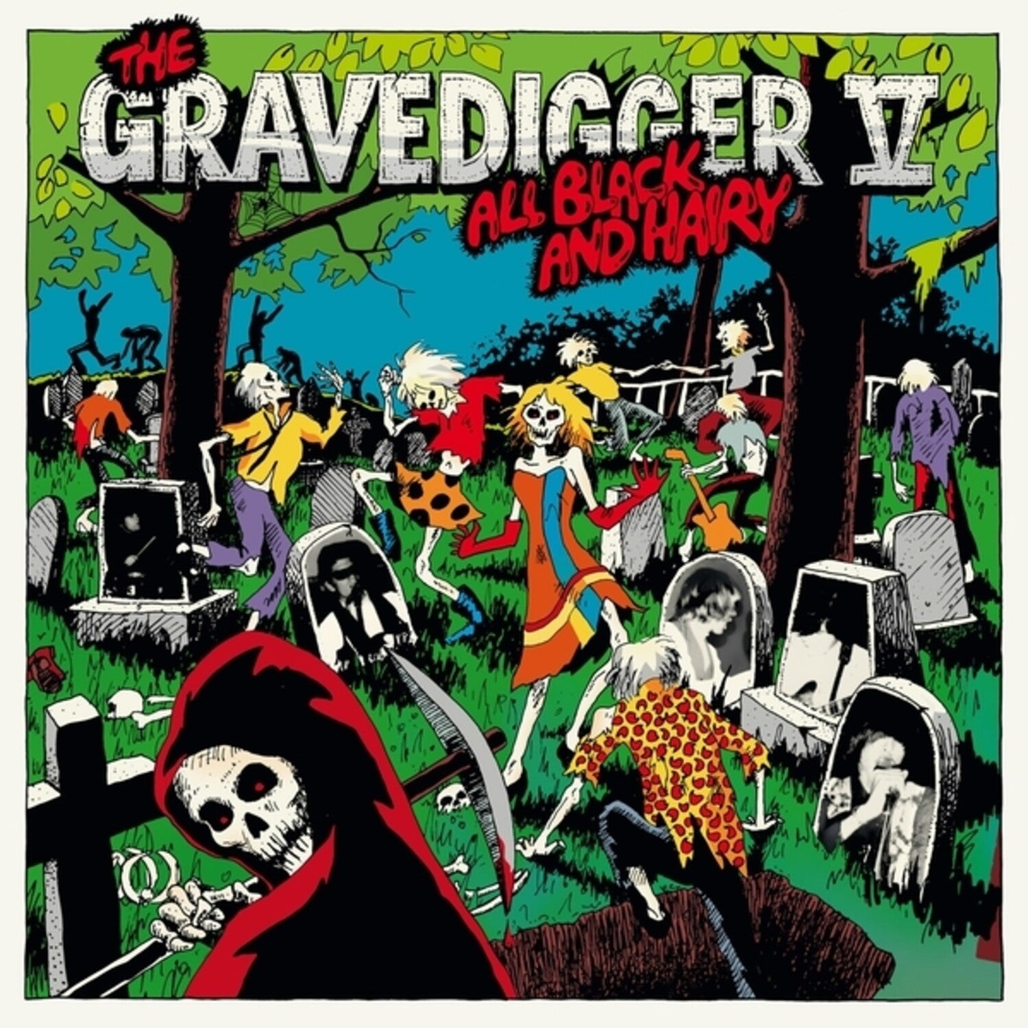 Gravedigger V - All Black And Hairy