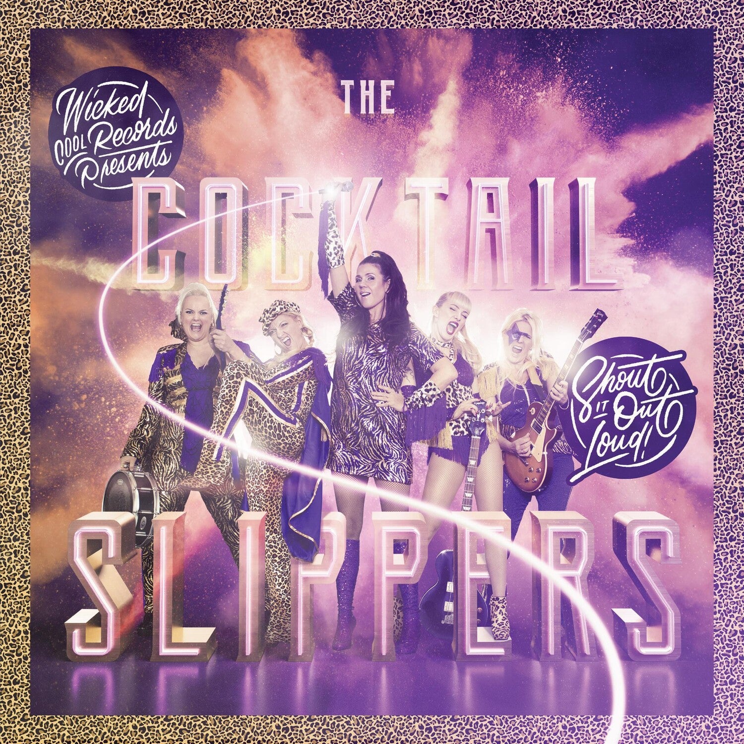 Cocktail Slippers - Shout It Out Loud (Purple Vinyl)
