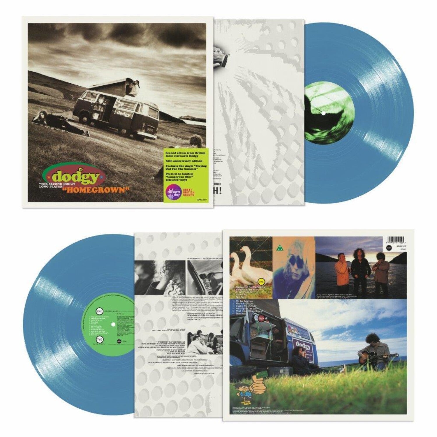 Dodgy - Homegrown:30th Anniversary - Limited 140-Gram 'Campervan Blue' Colored Vinyl (Blue Vinyl)