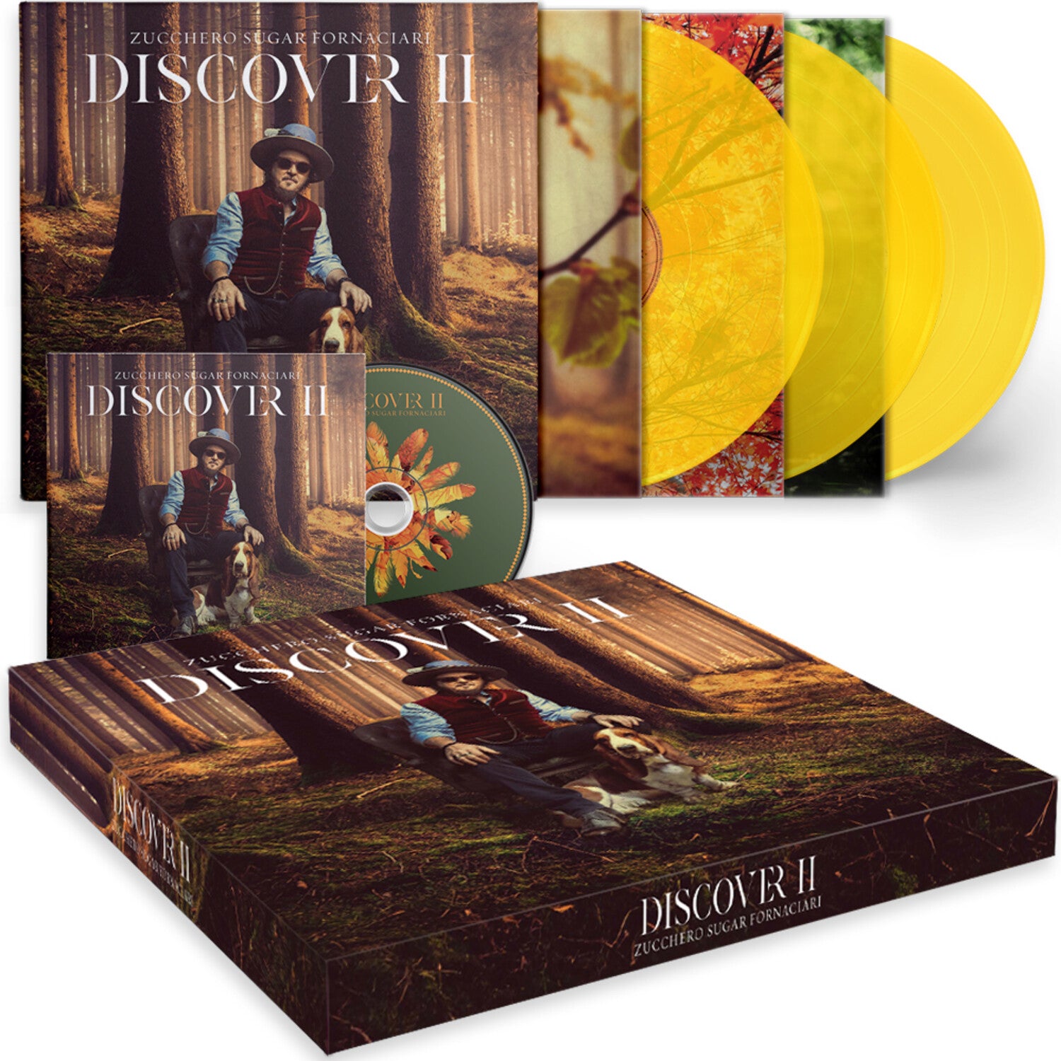 Zucchero - Discover II - Ltd Numbered Deluxe +CD Box 4xLP (Limited Edition)