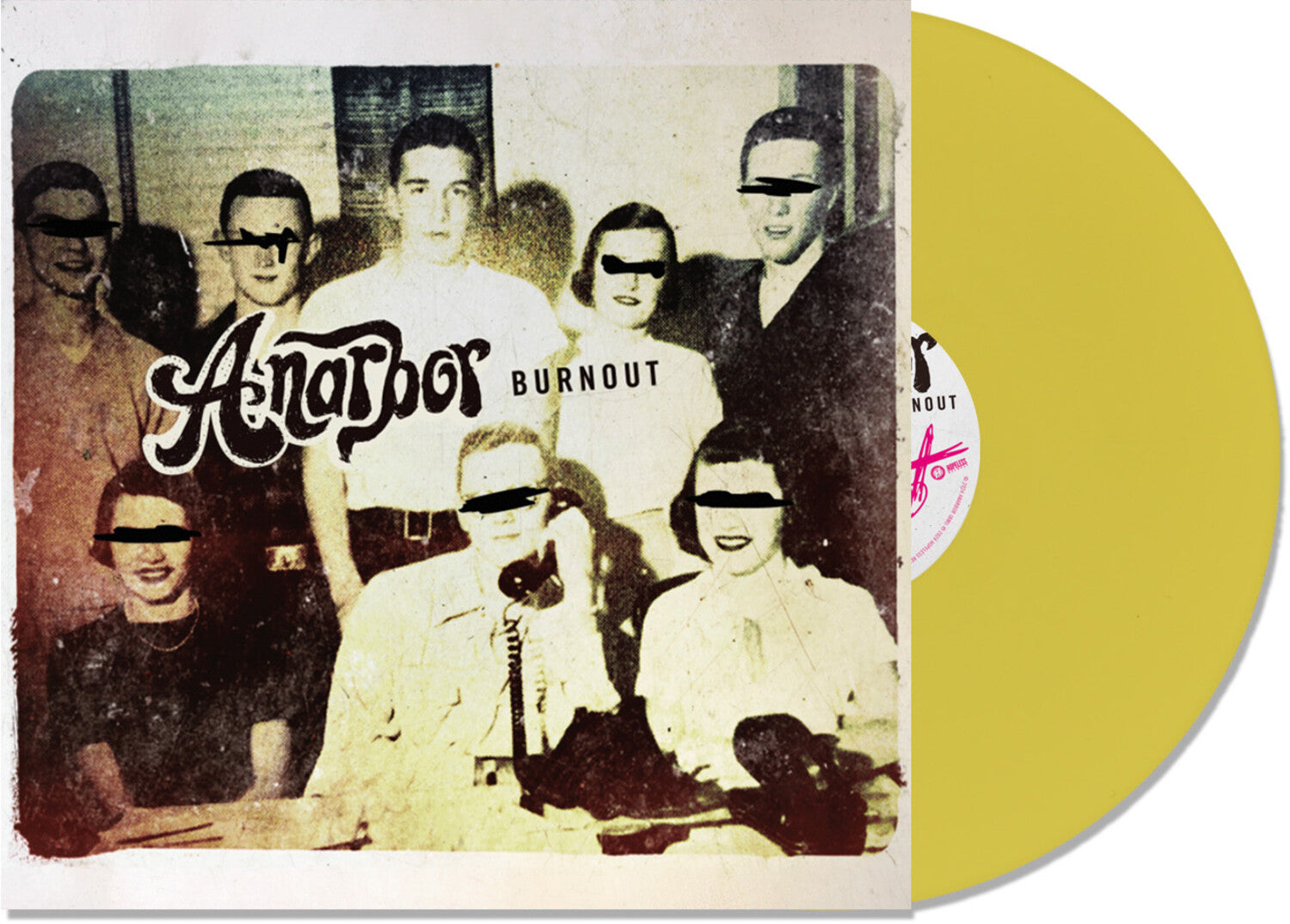Anarbor - Burnout (Yellow Vinyl)
