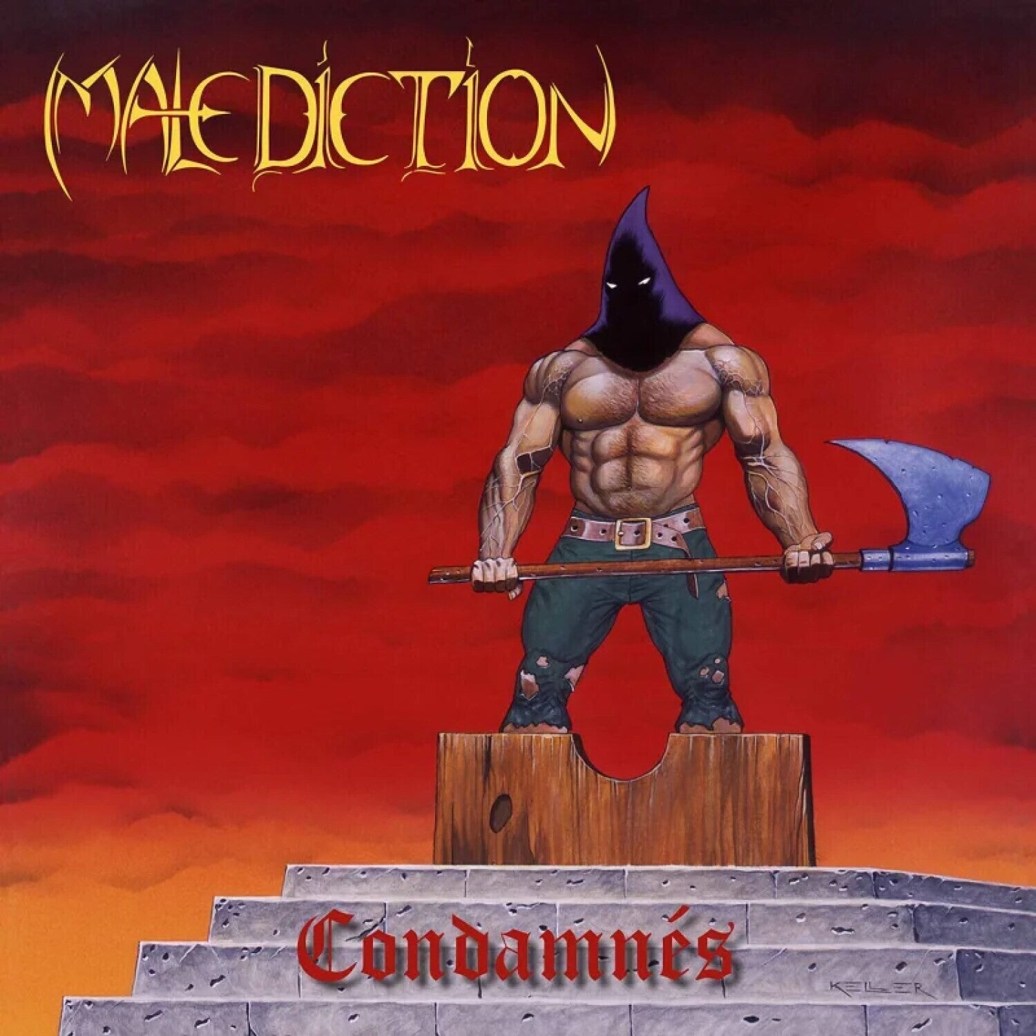 Malediction - Condamnes (Red Vinyl)