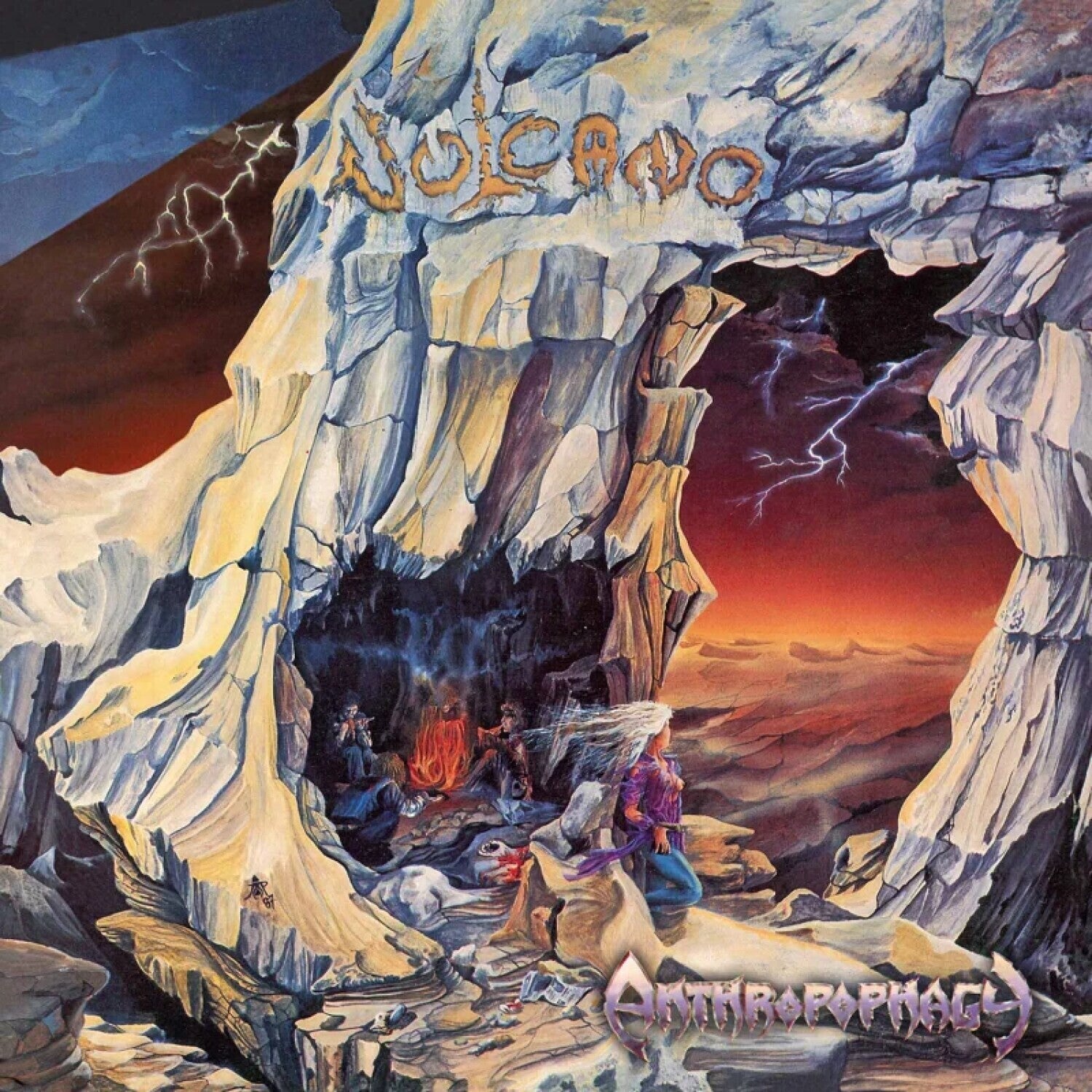 Vulcano - Anthropophagy (Orange Vinyl)