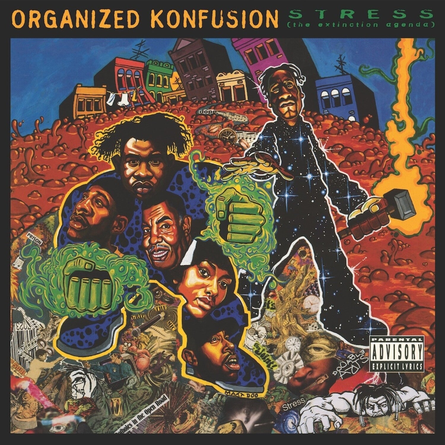 Organized Konfusion - Stress: The Extinction Agenda 3xLP (Anniversary Edition)