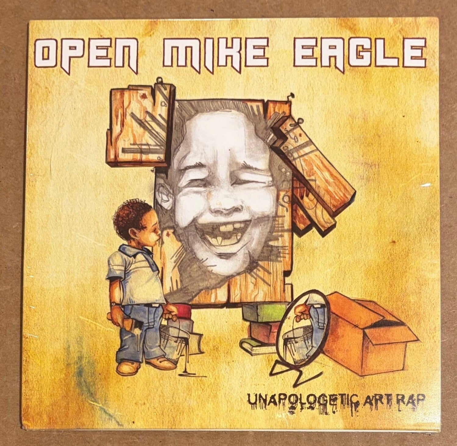 Open Mike Eagle - Unapologetic Art Rap 2xLP (Blue Vinyl)