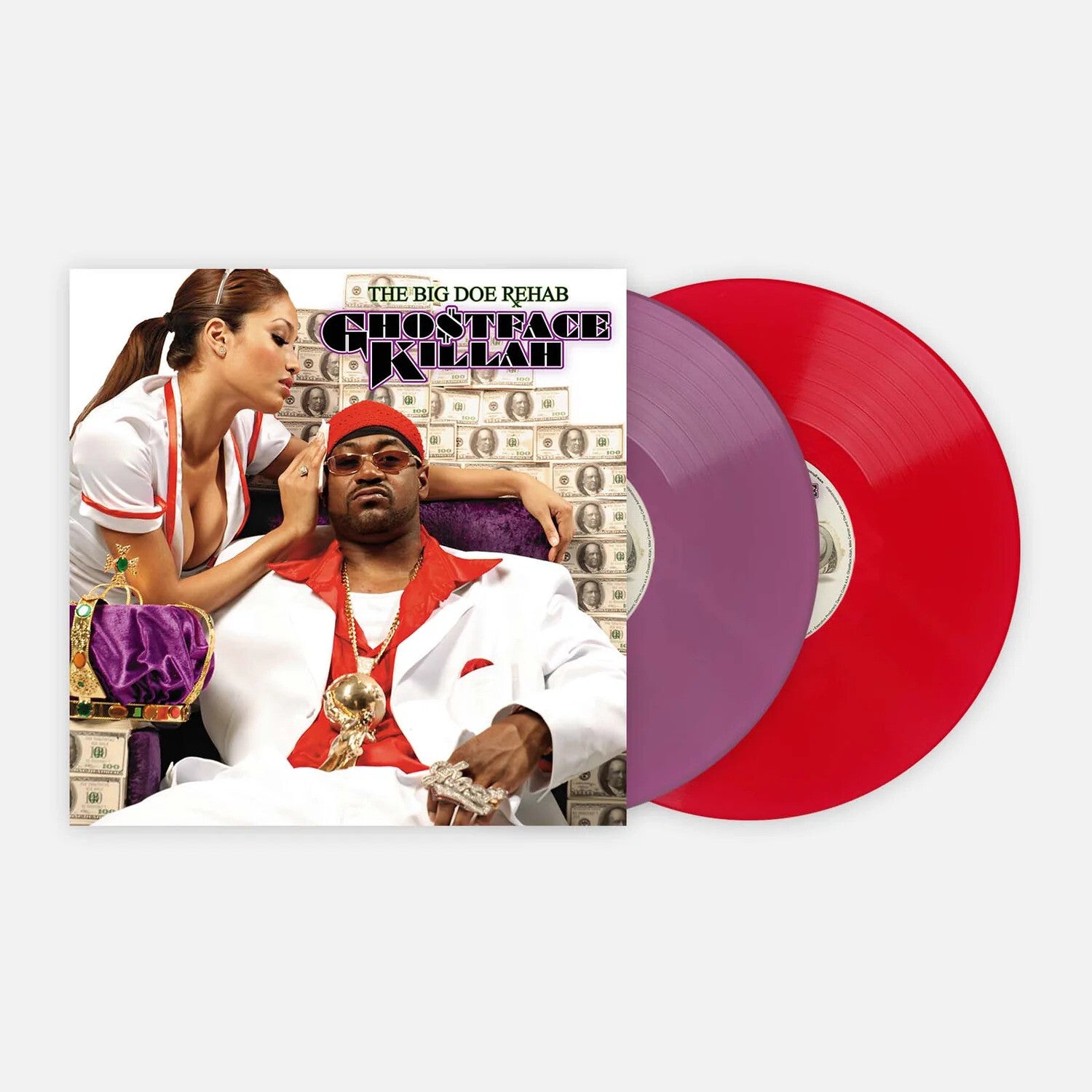 Ghostface Killah - Big Doe Rehab - Red & Purple Colored Vinyl 2xLP (Red Vinyl)
