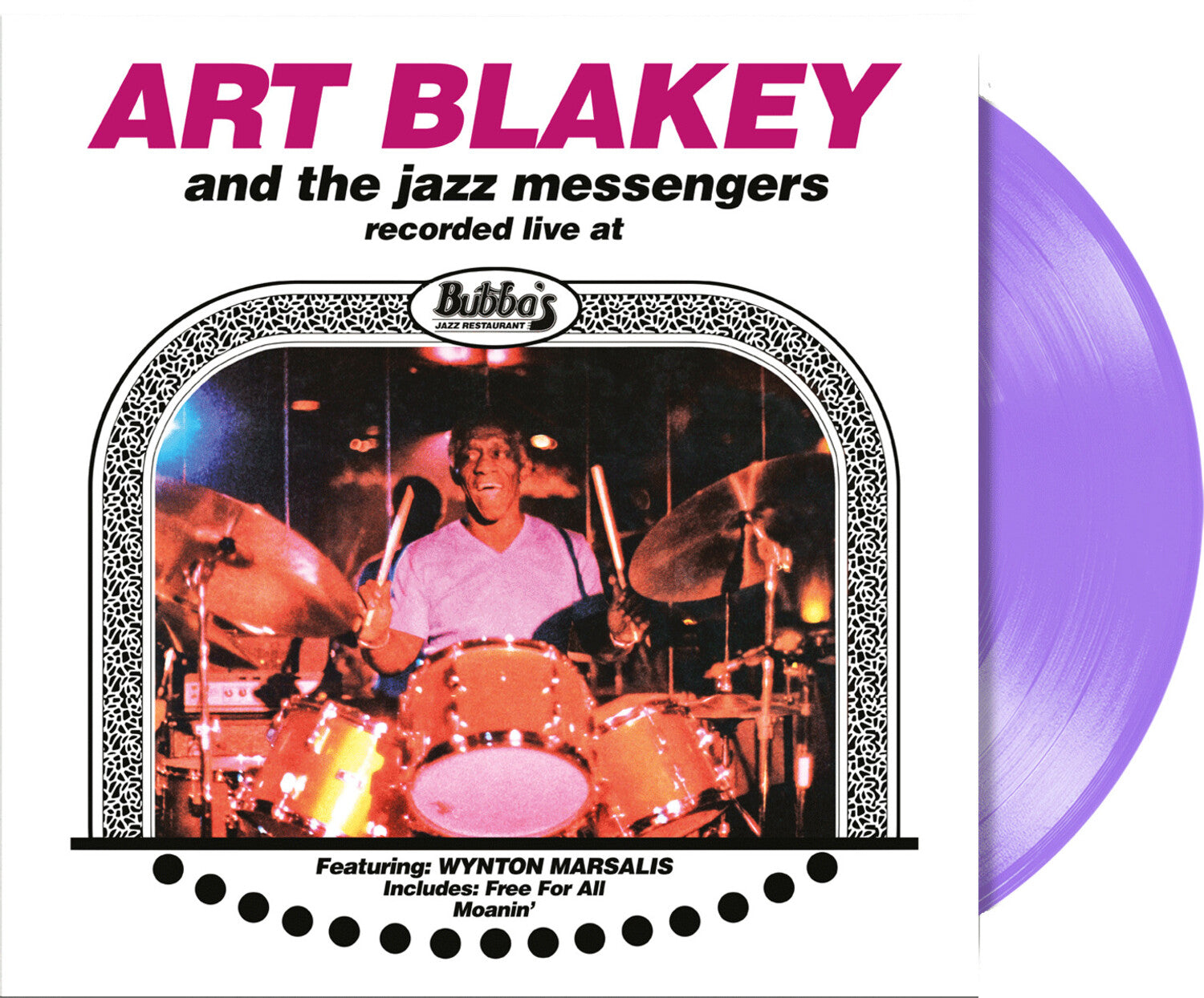Art Blakey & Jazz Messengers - Live at Bubba's 1980 (Violet Vinyl)