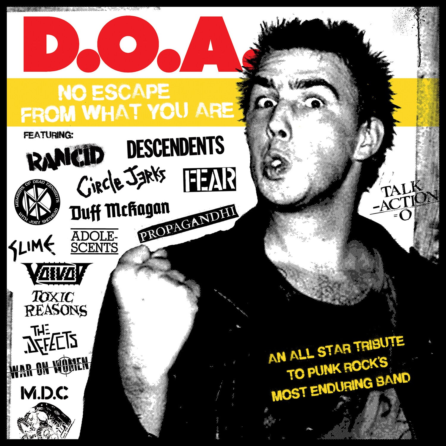 Various Artists - DOA - No Escape From What You Are (Various Artists) Red (Red Vinyl)