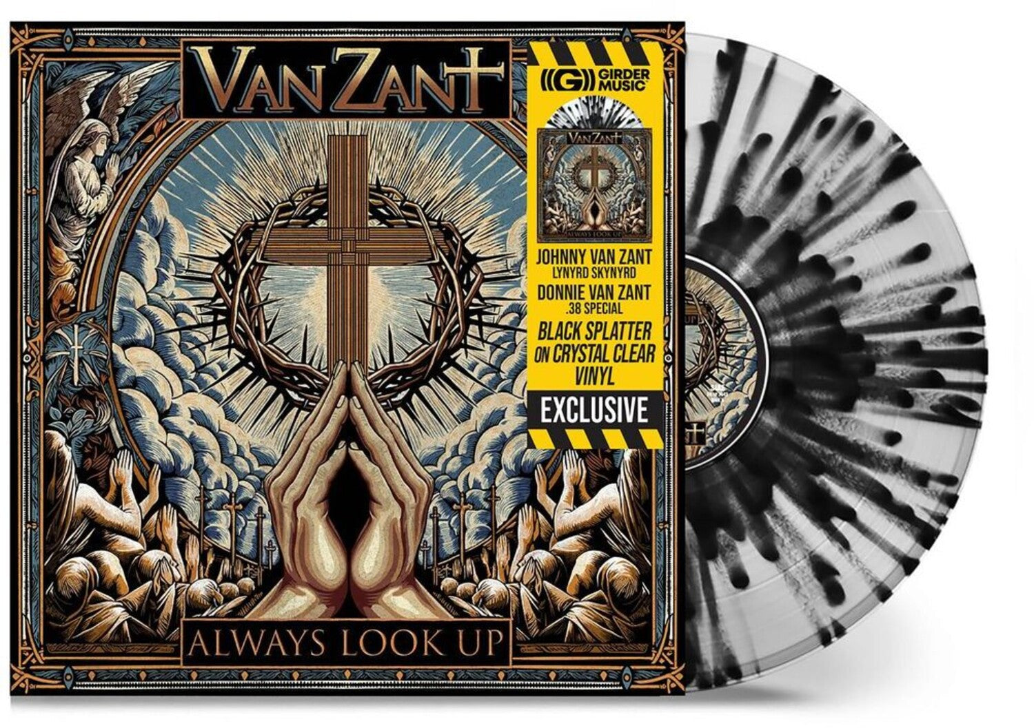 Van Zant - Always Look Up - Black Splatter on Crystal Clear (Splatter Vinyl)