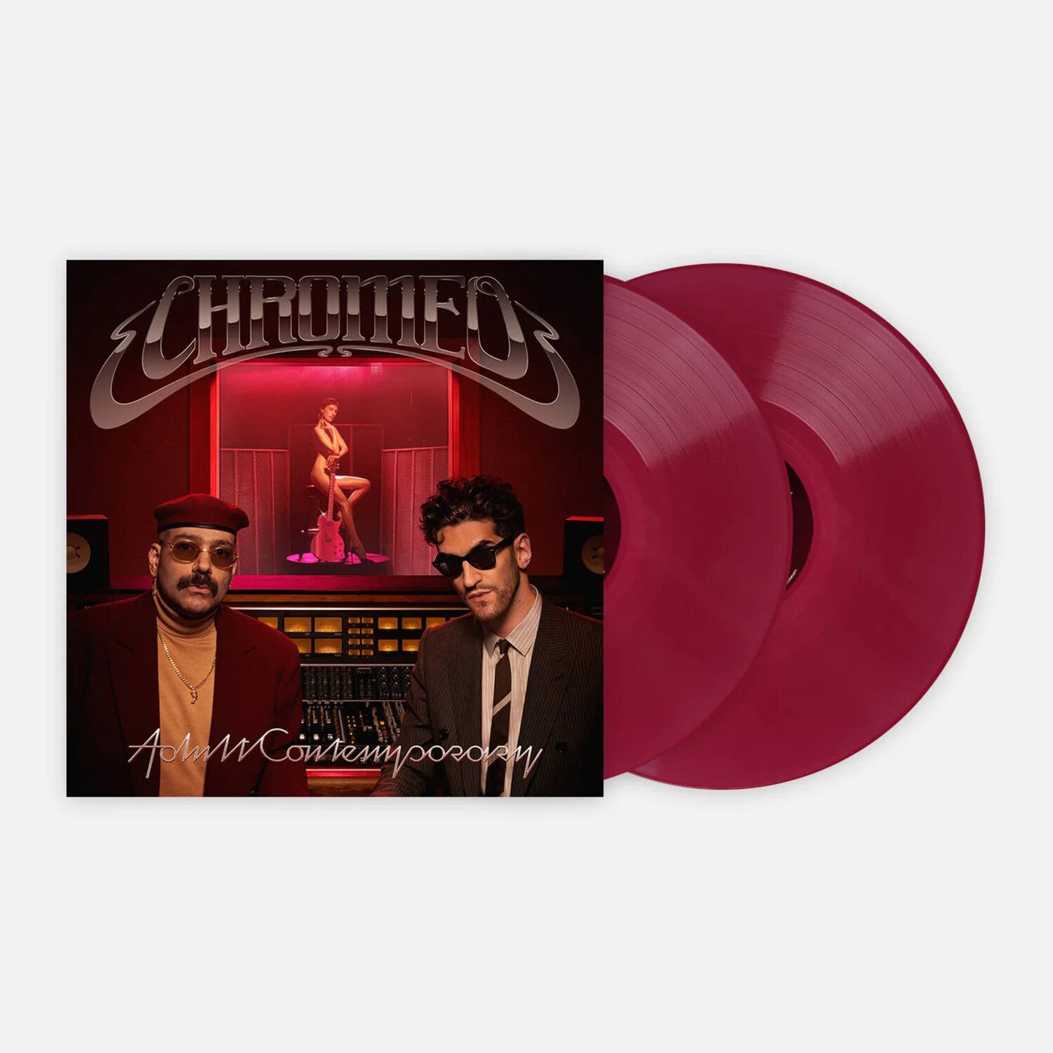 Chromeo - Adult Contemporary - Transparent Ruby Red Colored Vinyl 2xLP (Red Vinyl)
