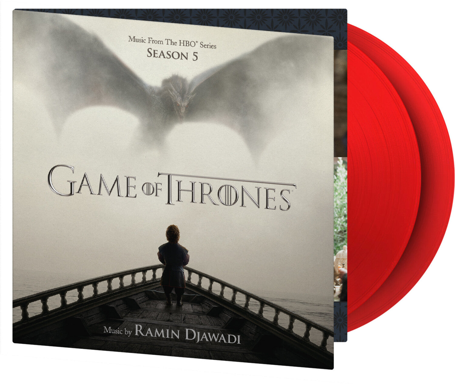 Ramin Djawadi - Game Of Thrones: Season 5 (Original Soundtrack) 2xLP (Red Vinyl)