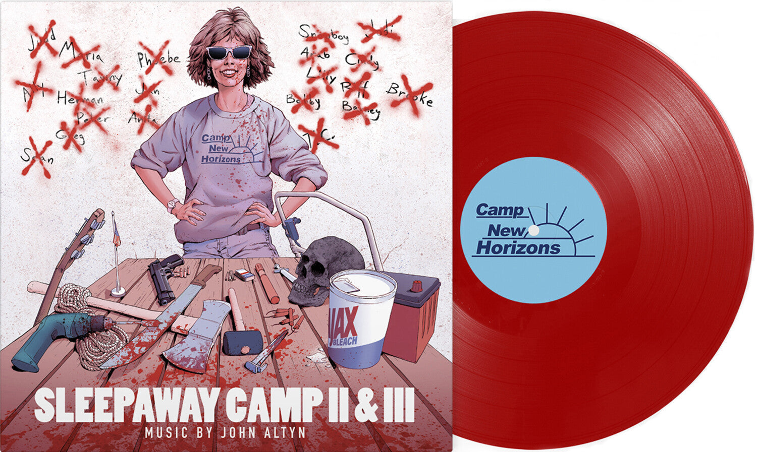 John Altyn - Sleepaway Camp II & III (Original Soundtrack) (Red Vinyl)