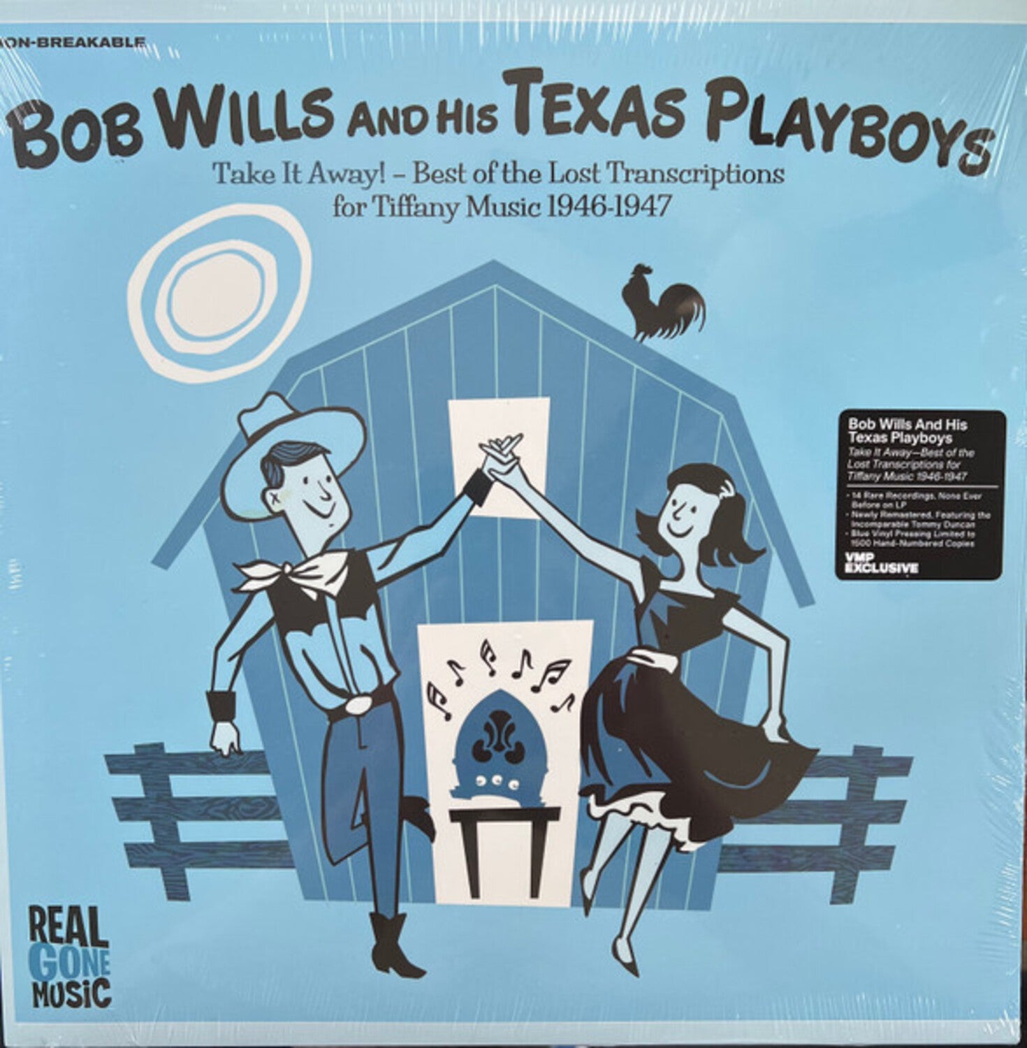 Bob Wills & His Texas Playboys - Take It Away: Best Of The Lost Transcriptions For Tiffany (Blue Vinyl)