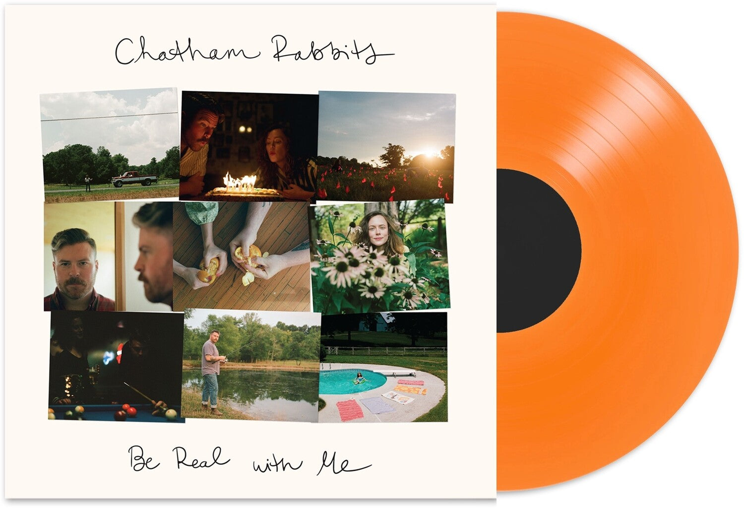 Chatham Rabbits - Be Real with Me - Transparent Orange (Orange Vinyl)