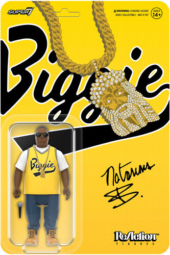 Notorious B.i.g. Figures Wave 04 - Yellow Jersey - Notorious B.i.g. Figures Wave 04 - Yellow Jersey