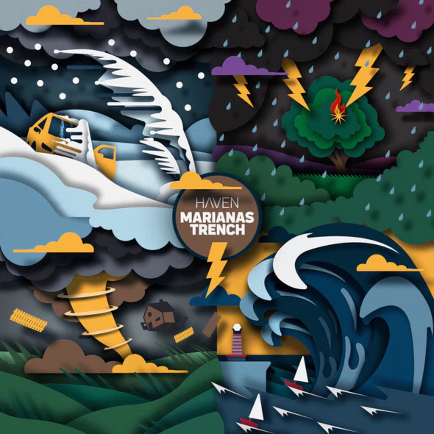 Marianas Trench - Haven 2xLP (Blue Vinyl)