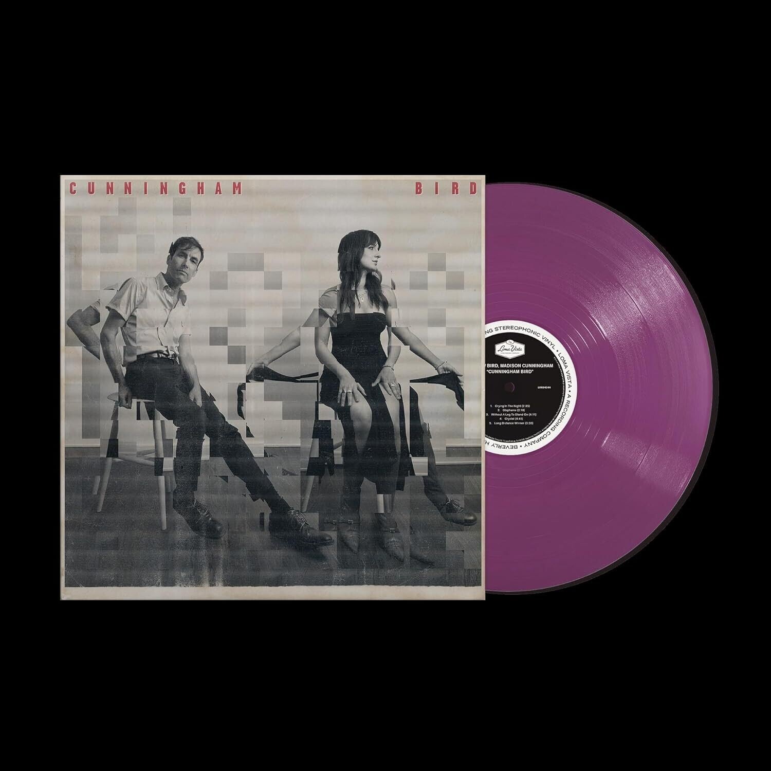 Andrew Bird / Madison Cunningham - Cunningham/Bird - Limited Opaque Orchid Colored Vinyl (Violet Vinyl)