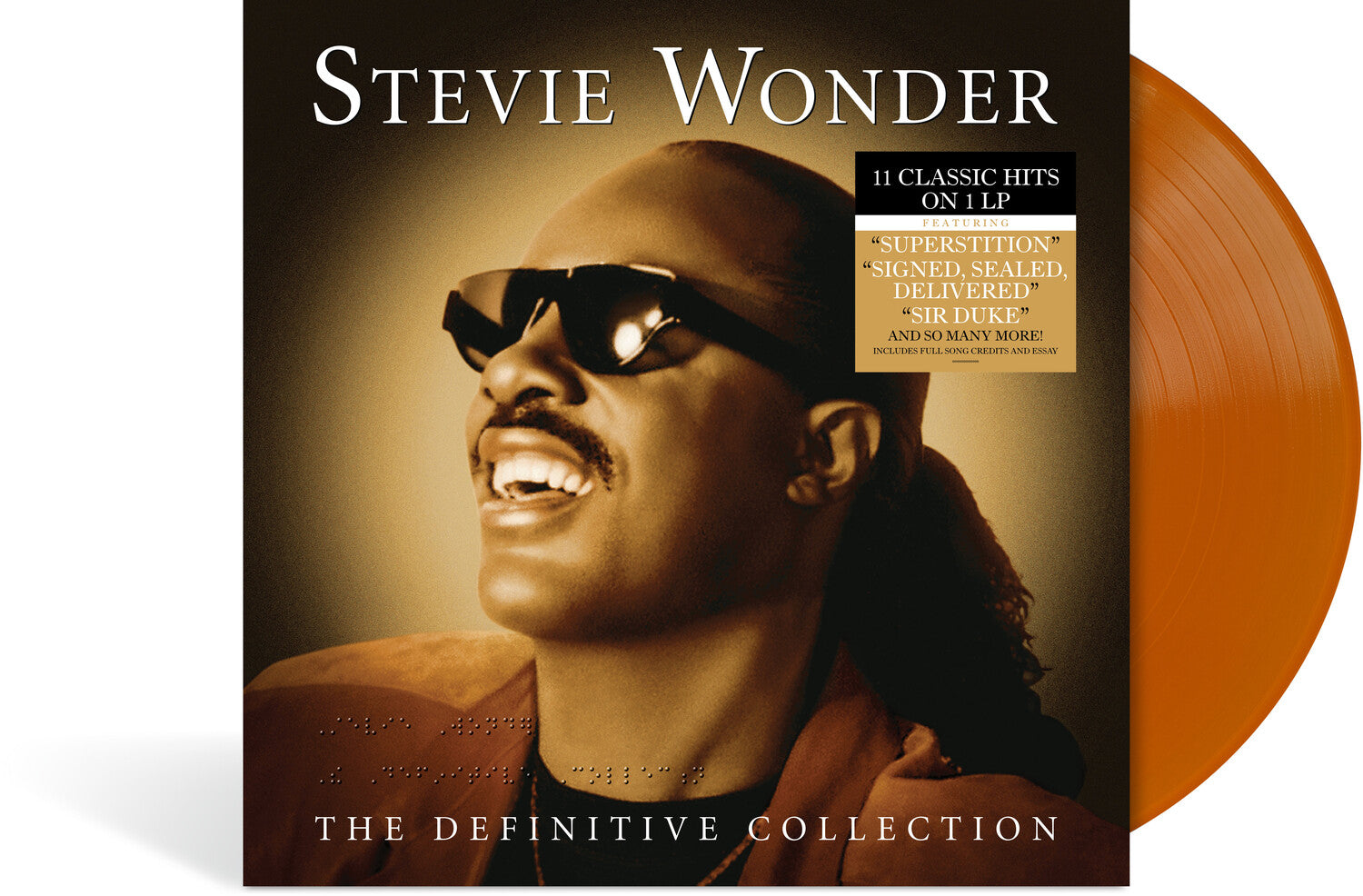 Stevie Wonder - Definitive Collection - Translucent Orange Colored Vinyl (Orange Vinyl)