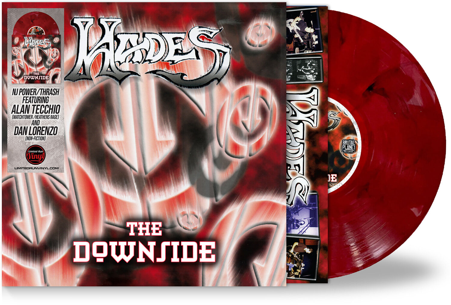 Hades - The Downside - Blood Moon (Red Vinyl)
