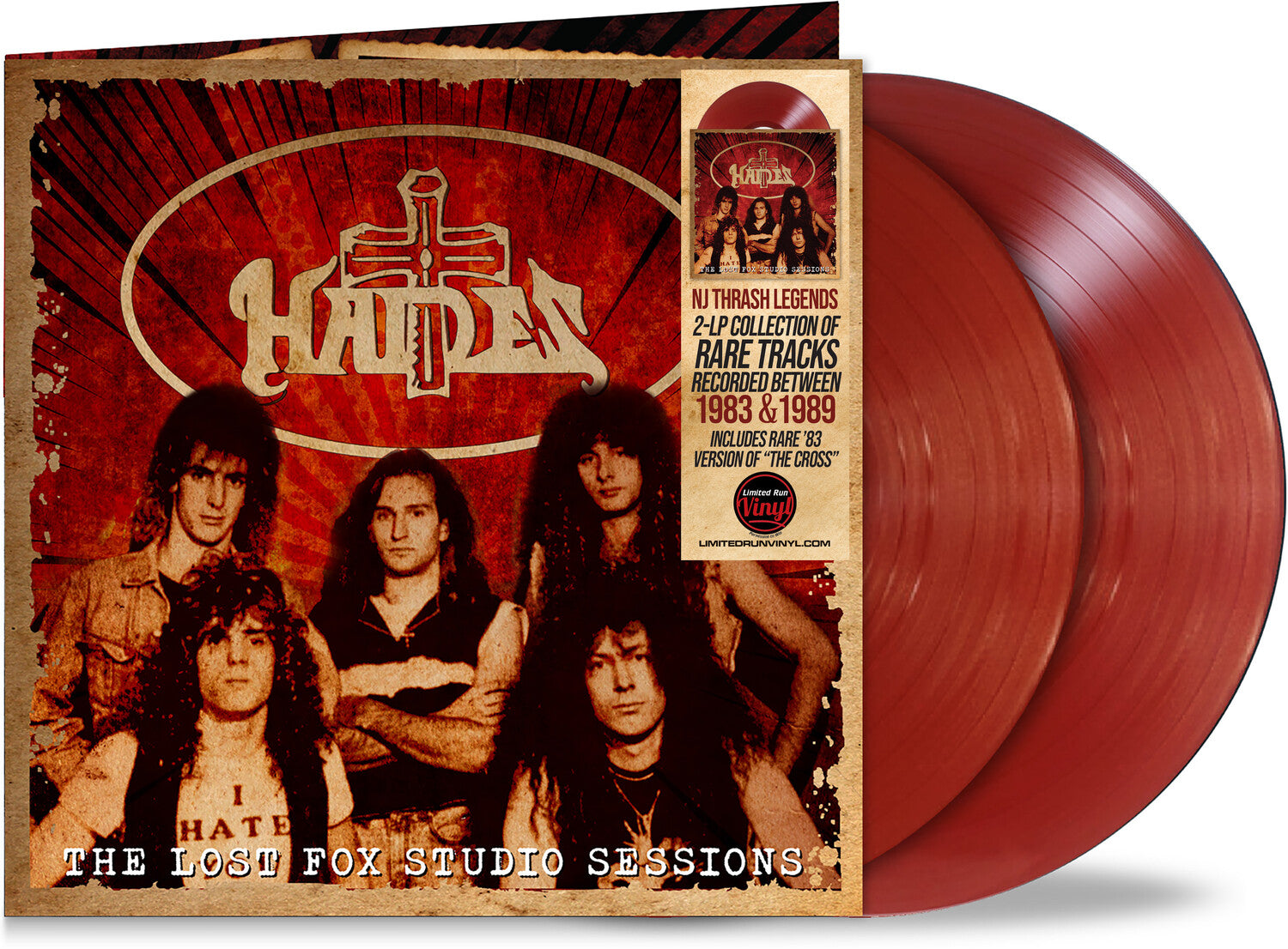 Hades - The Lost Fox Studio Sessions 2xLP (Maroon Vinyl)