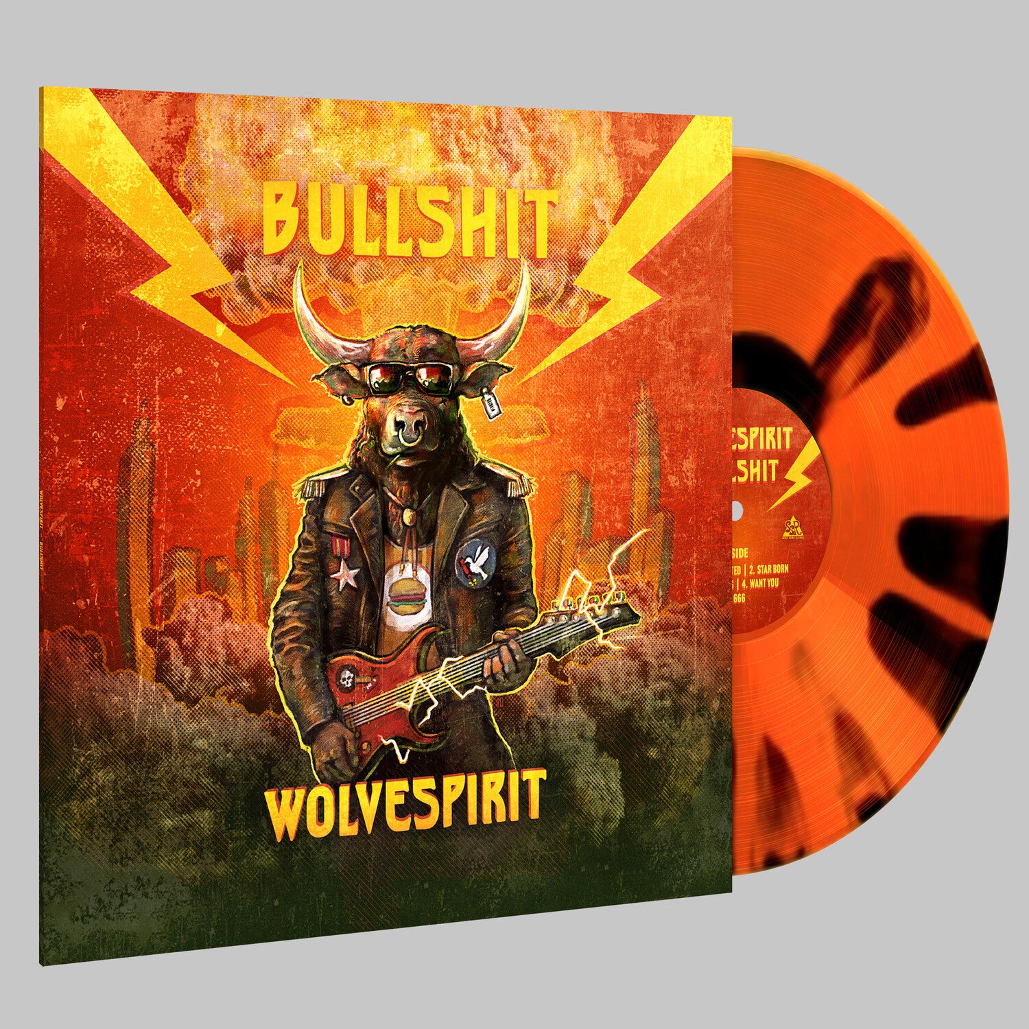 Wolvespirit - Bullshit (Orange Vinyl)