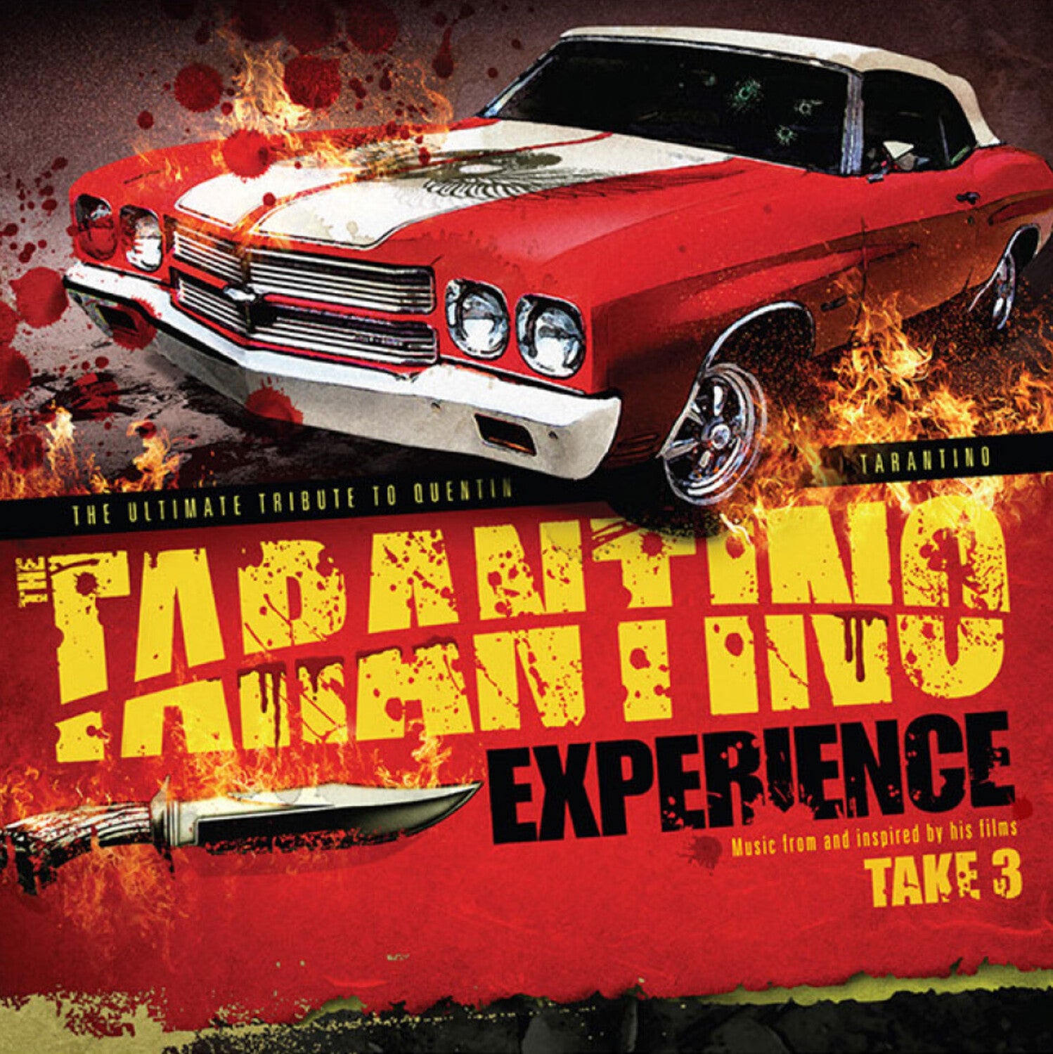 Various Artists - The Tarantino Experience Take 3 / Various - Solid Yellow / Red Vinyl 2xLP (Yellow Vinyl)