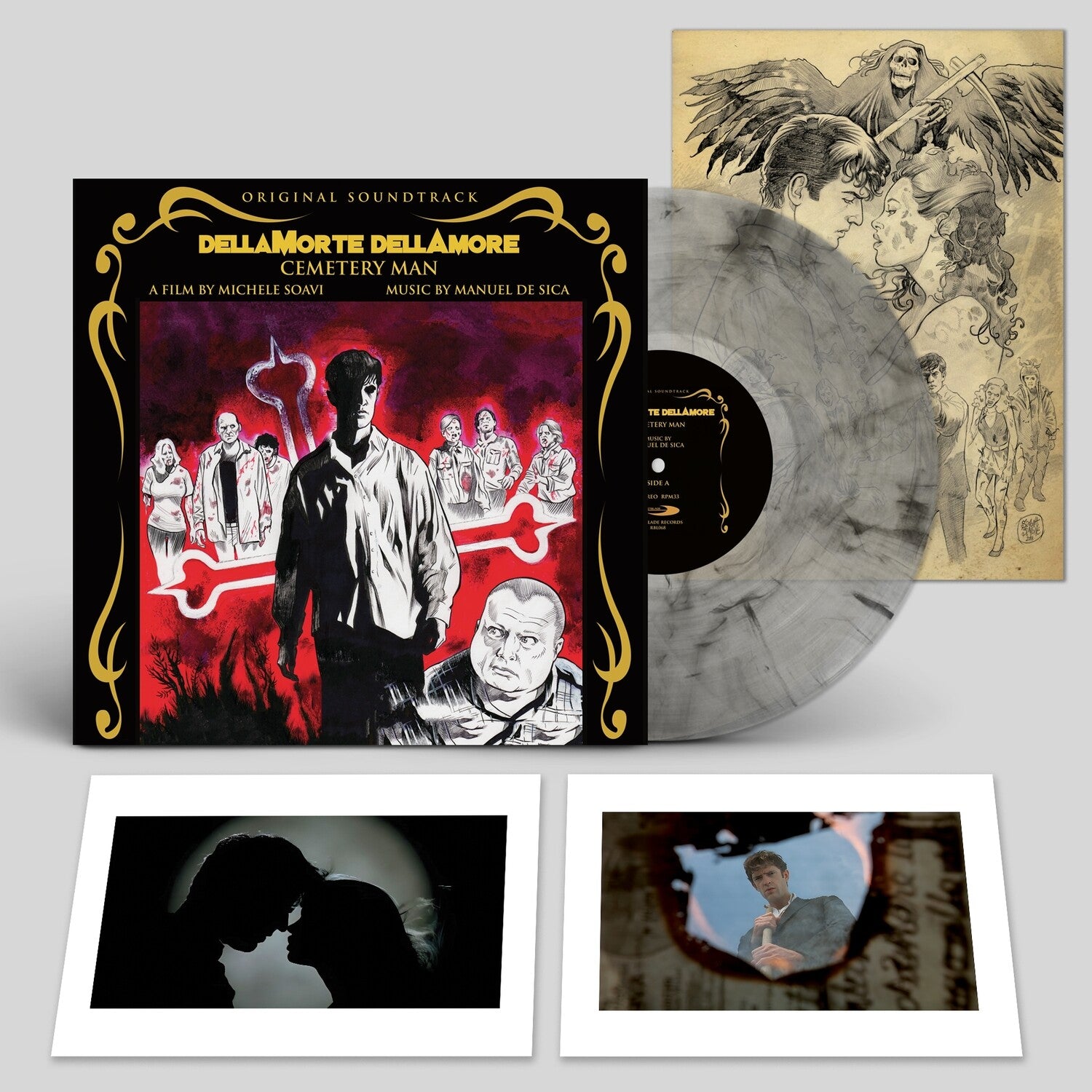 Michael De Sica - Dellamorte Dellamore (Cemetery Man) (Original Soundtrack) (Smoke Vinyl)