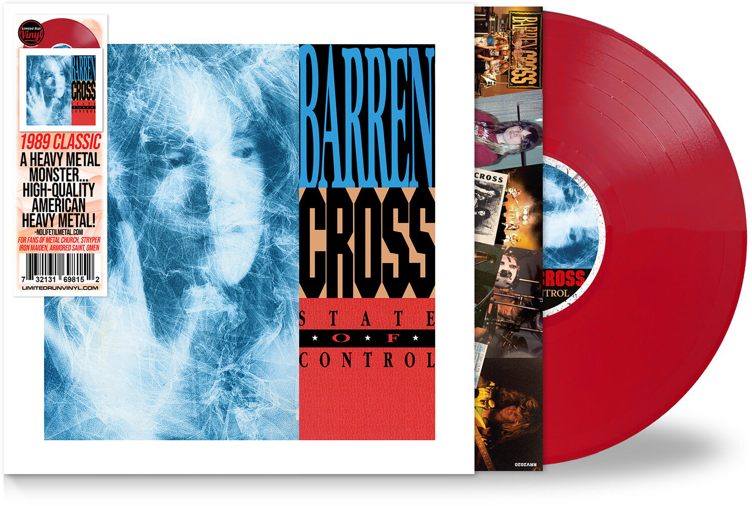 Barren Cross - State of Control (Red Vinyl)