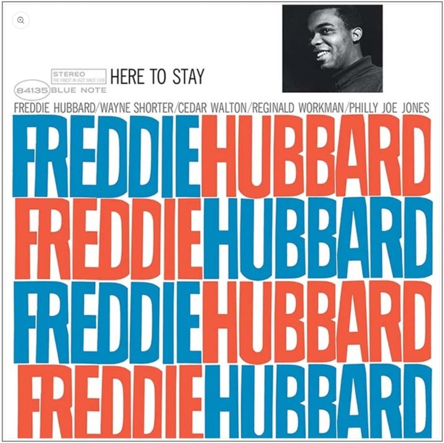 Freddie Hubbard - Here To Stay — vinyl LP album cover