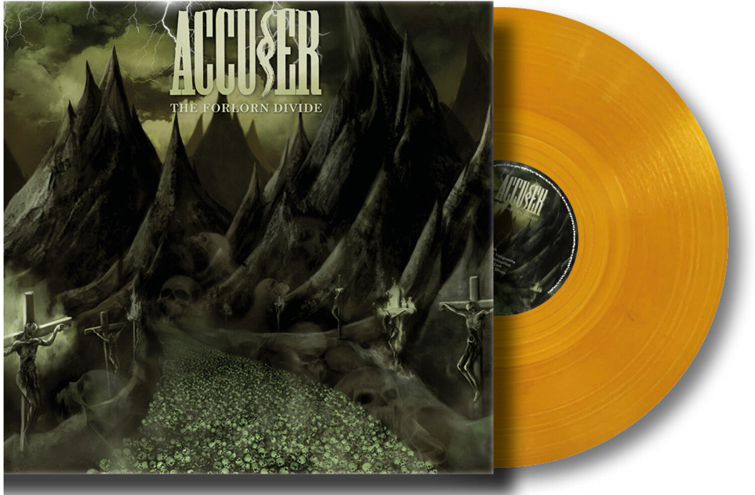 Accuser - The Forlorn Divide - 3mm Spinned Sleeve