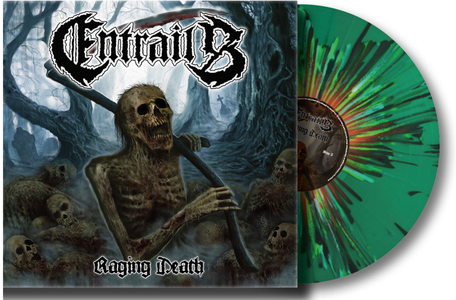 Entrails - Raging Death (Green Vinyl)