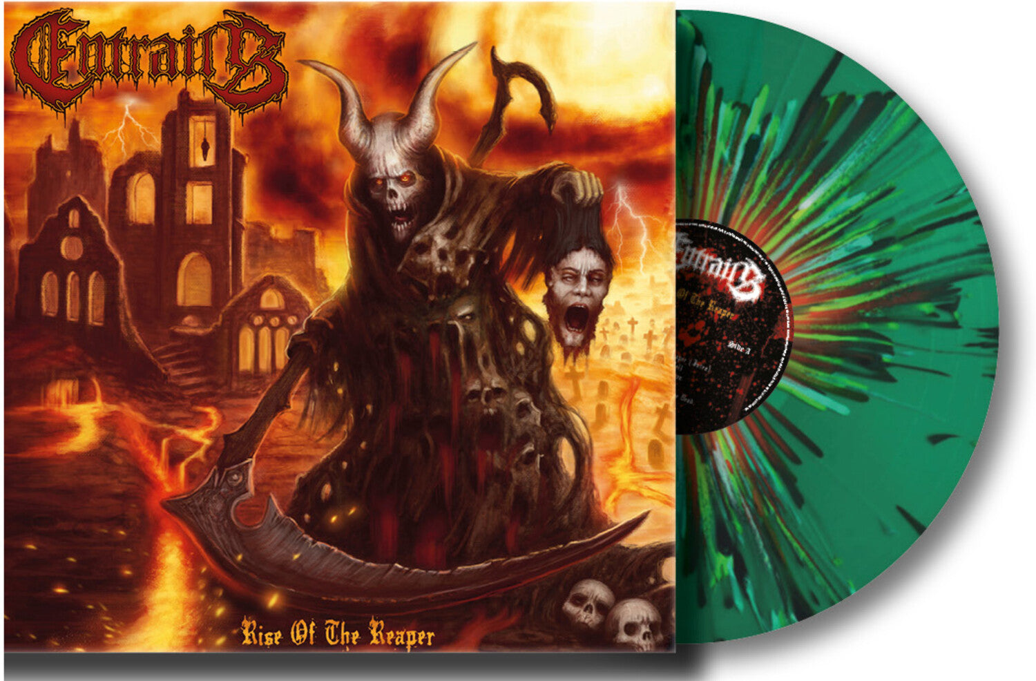 Entrails - Rise Of The Reaper (Green Vinyl)