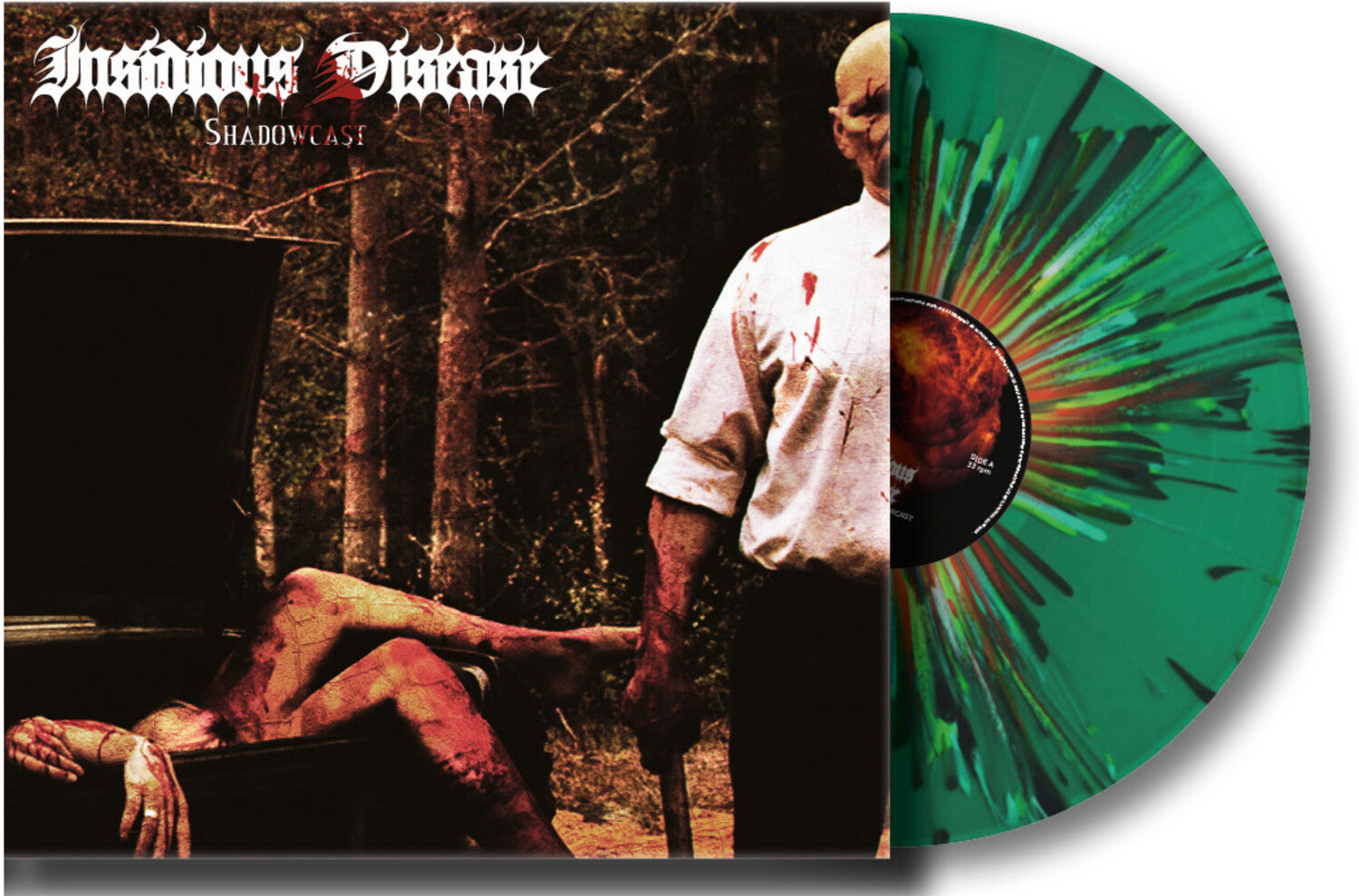 Insidious Disease - Shadowcast (Green Vinyl)