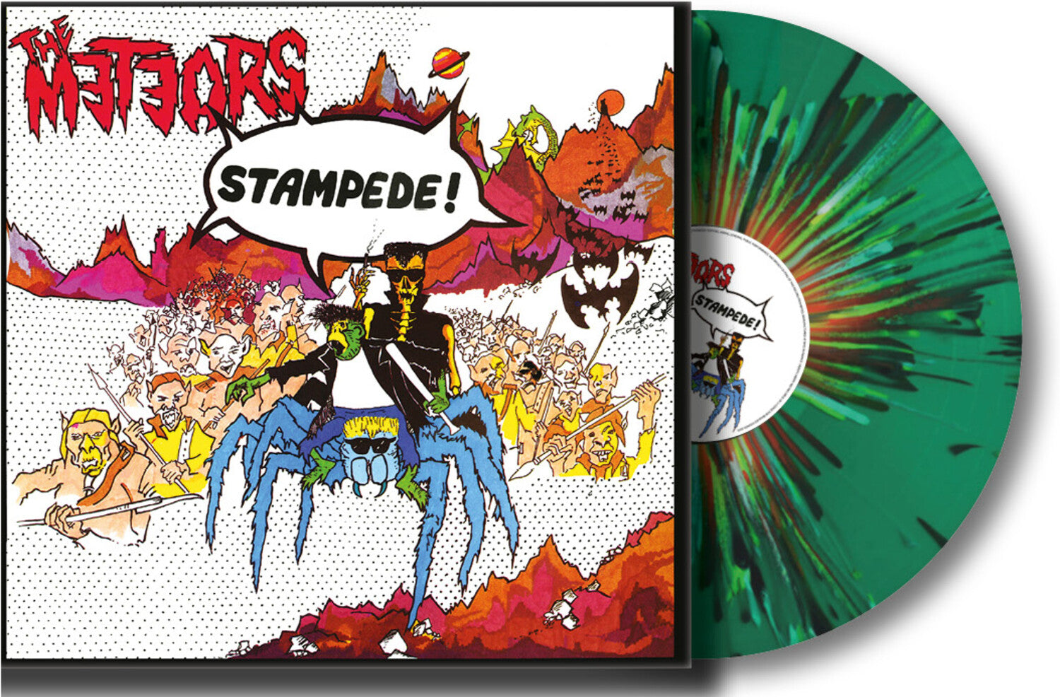Meteors - Stampede (Green Vinyl)