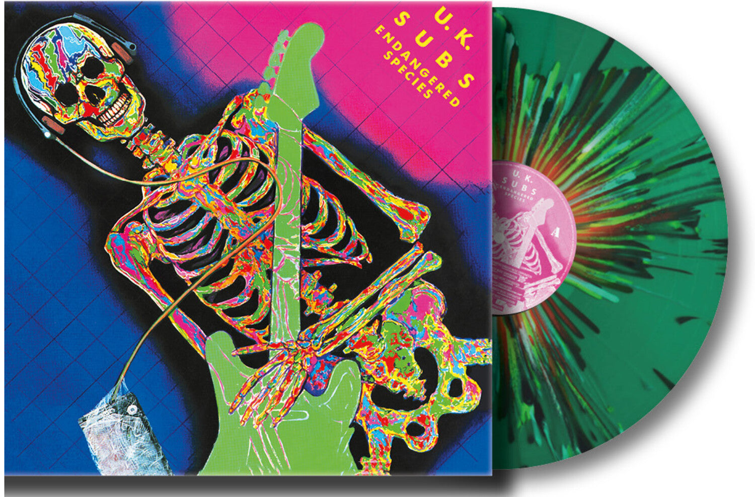 UK Subs - Endangered Species (Green Vinyl)