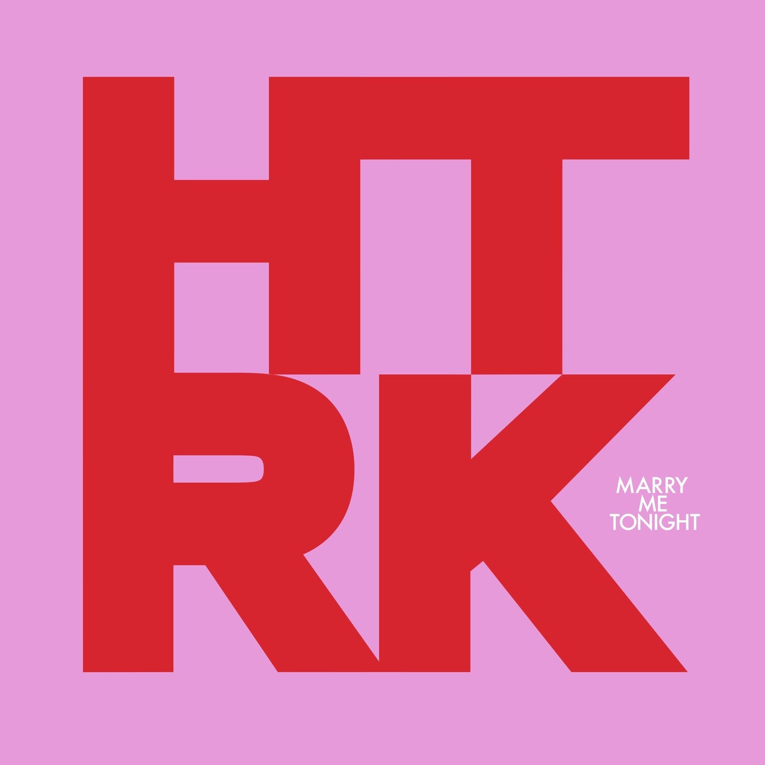 HTRK - Marry Me Tonight - Ghostly 25 Year Anniversary Edition (Pink Vinyl)